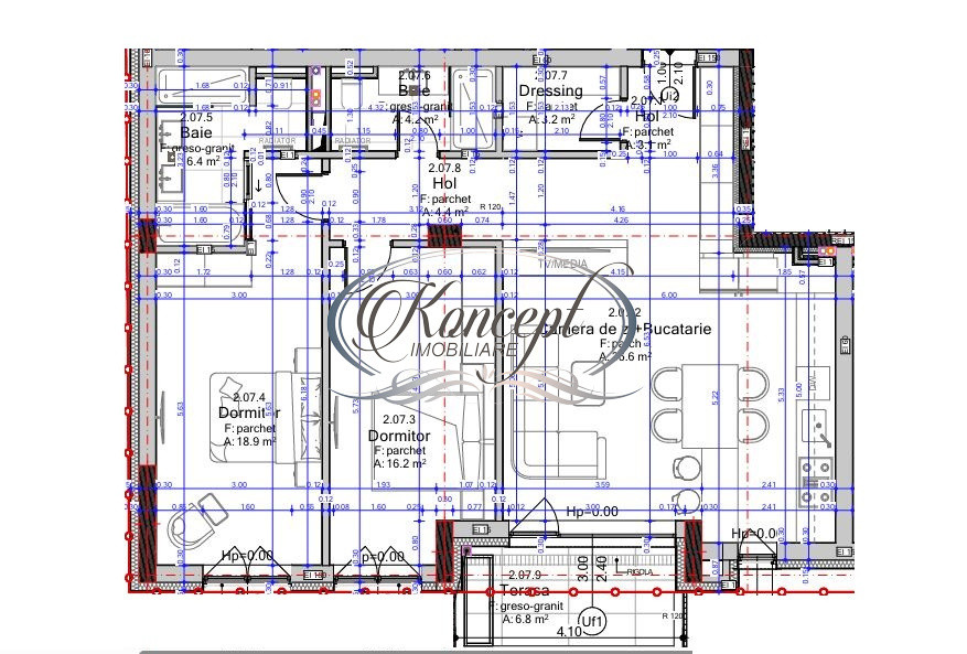 Apartament spatios pe Constantit Brancusi