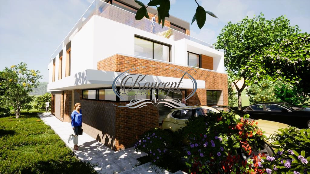 Duplex modern cu rooftop in Voronet