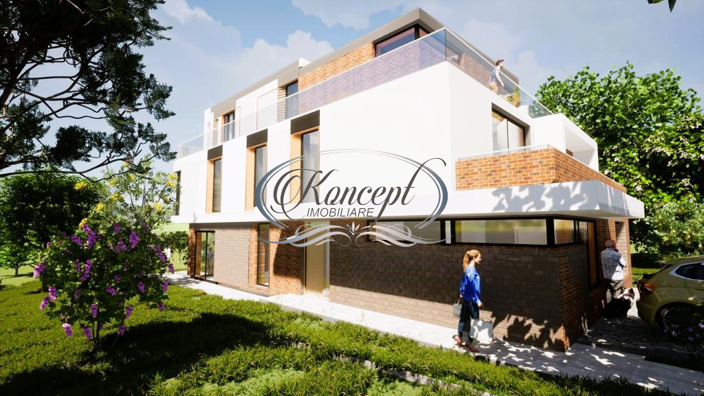 Duplex modern cu rooftop in Voronet