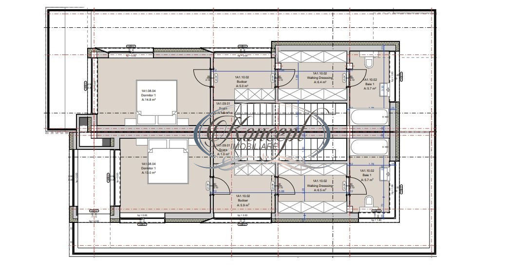 Duplex modern cu rooftop in Voronet
