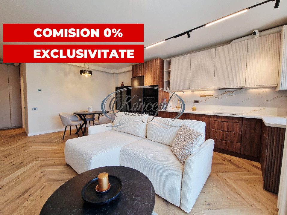 0% comision. Apartament nou mobilat, 2 minute de centrul Clujului
