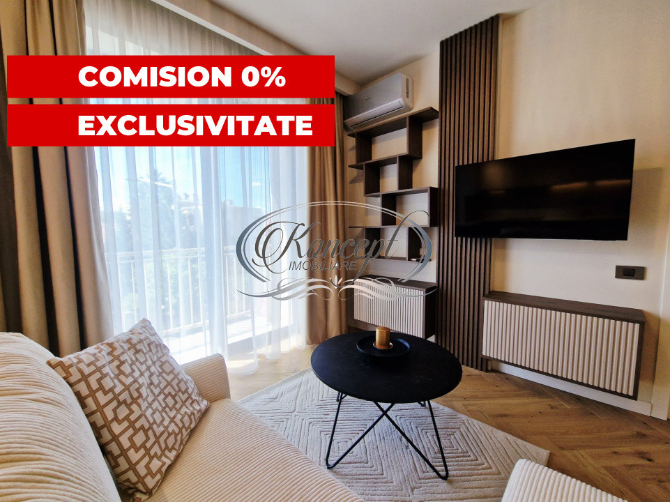 0% comision. Apartament nou mobilat, 2 minute de centrul Clujului