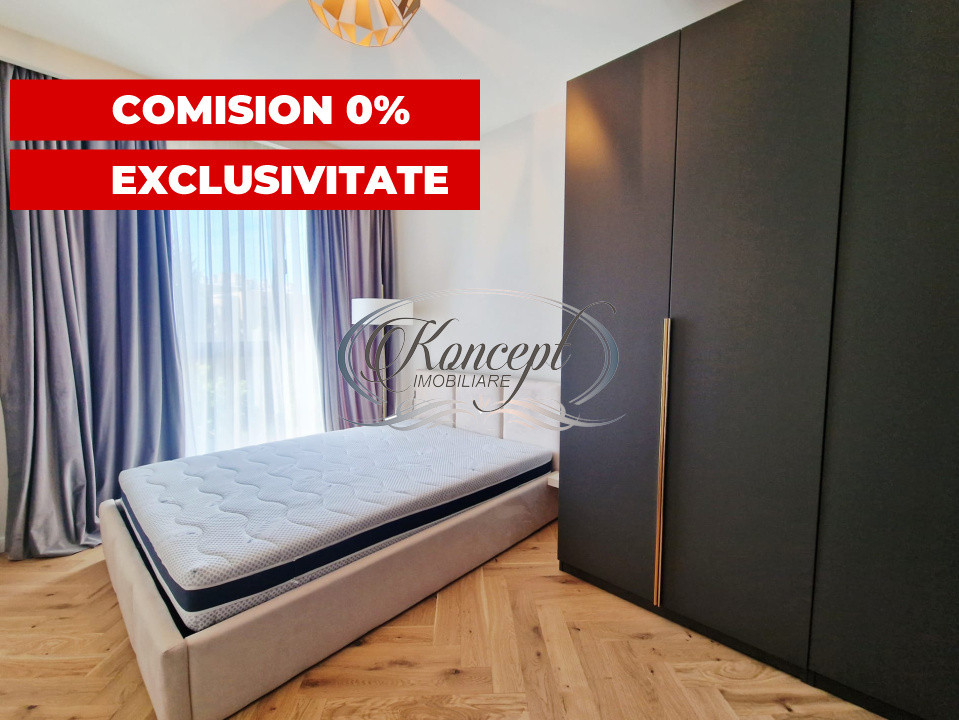 0% comision. Apartament nou mobilat, 2 minute de centrul Clujului