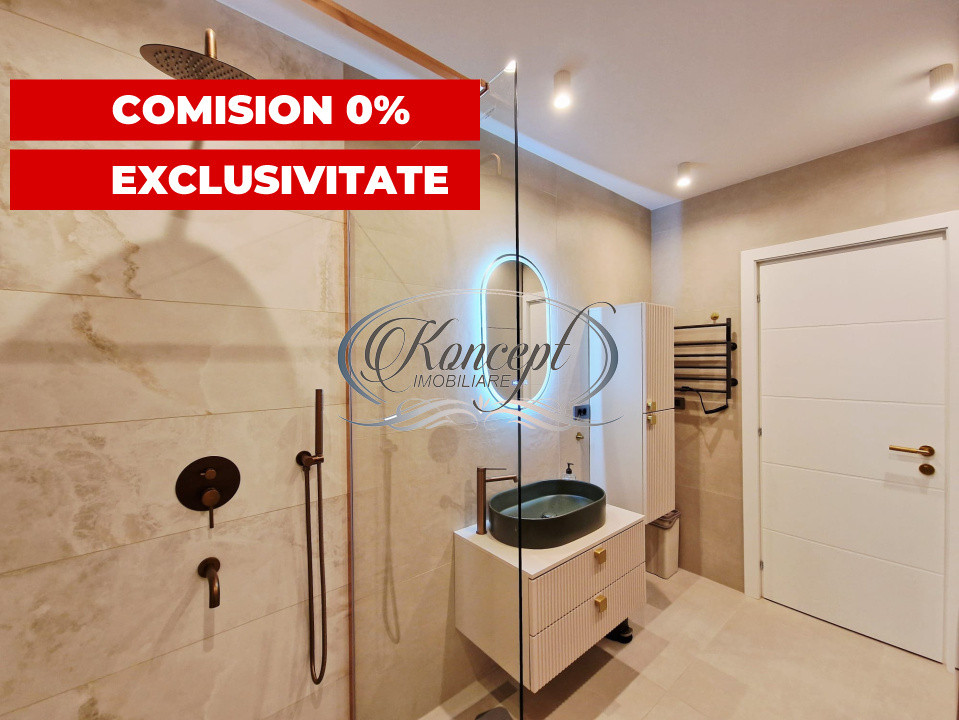 0% comision. Apartament nou mobilat, 2 minute de centrul Clujului