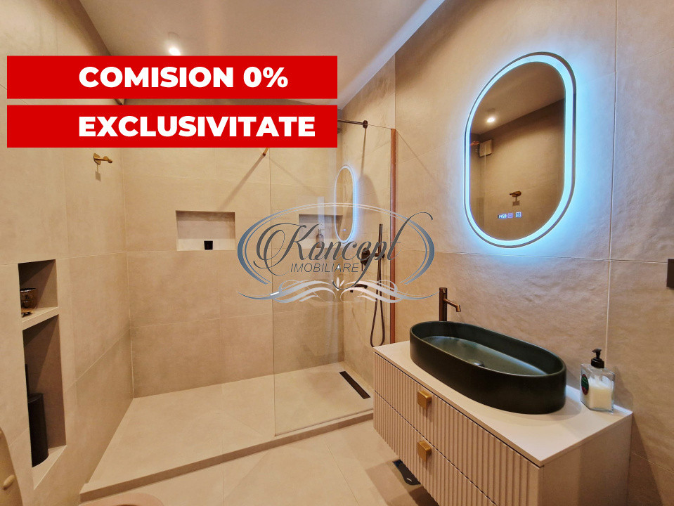0% comision. Apartament nou mobilat, 2 minute de centrul Clujului