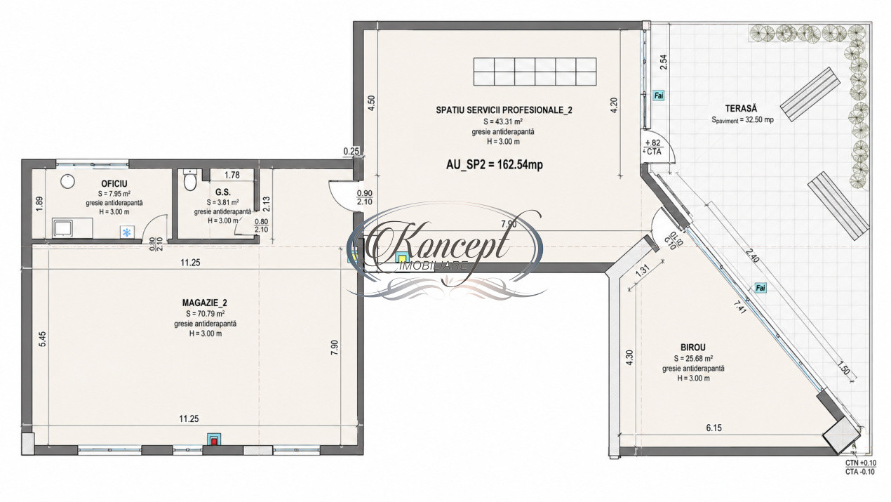 Spatiu nou pentru clinica sau showroom