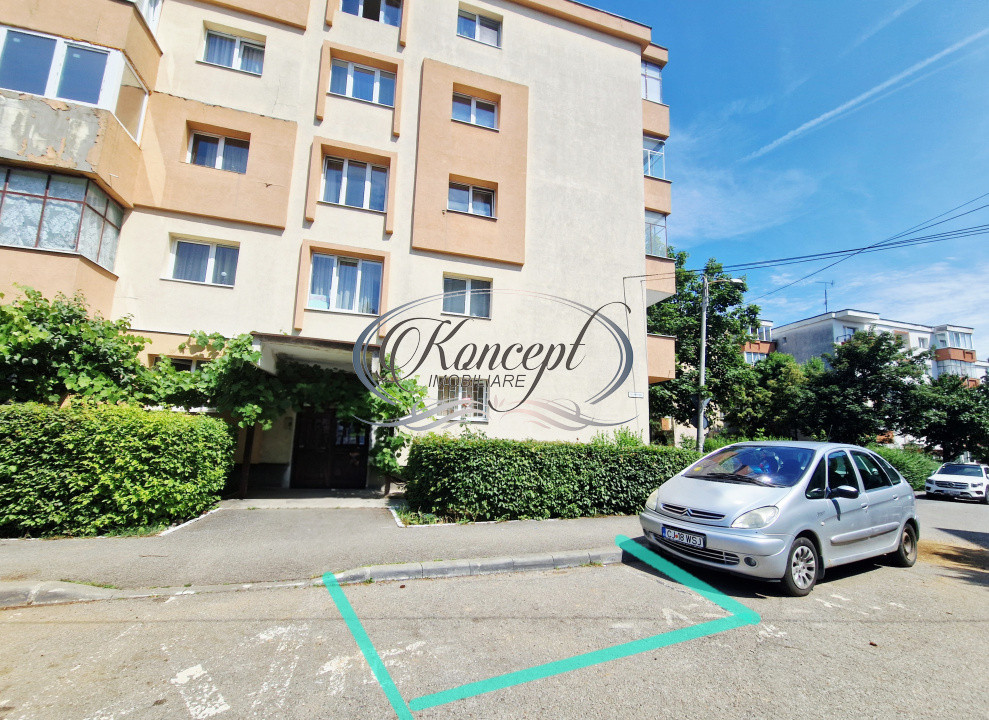 Apartament spatios cu parcare in apropiere de Golden Tulip