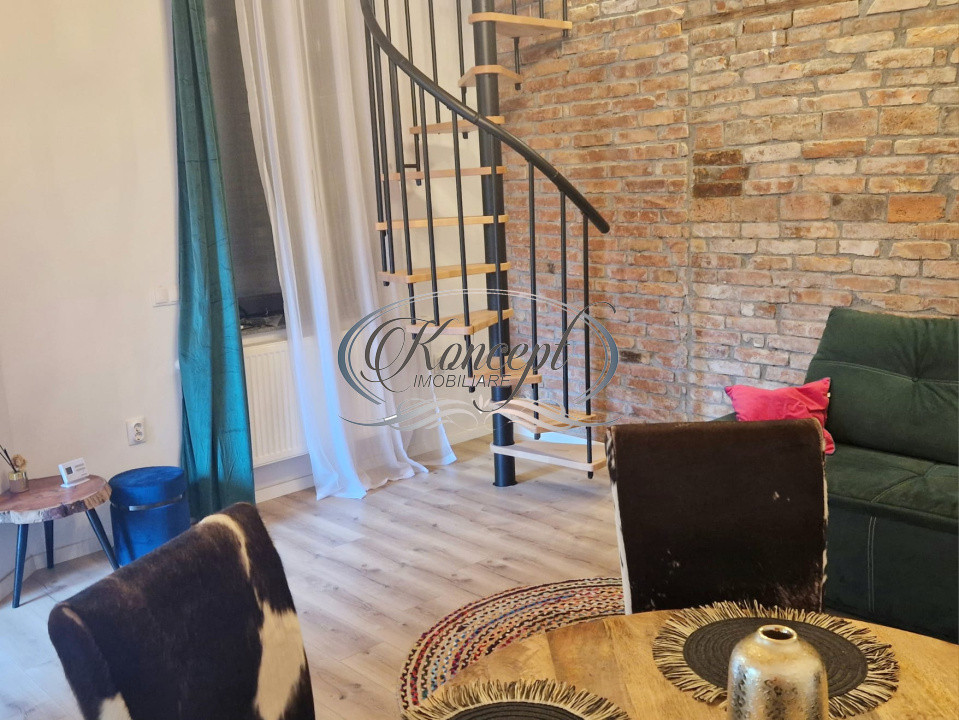 Apartament tip casa cu terasa si curte cu acces separat in Marasti