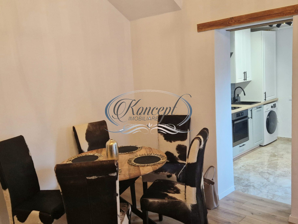 Apartament tip casa cu terasa si curte cu acces separat in Marasti