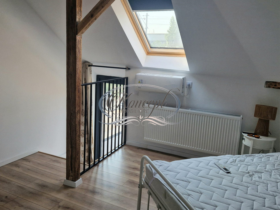Apartament tip casa cu terasa si curte cu acces separat in Marasti
