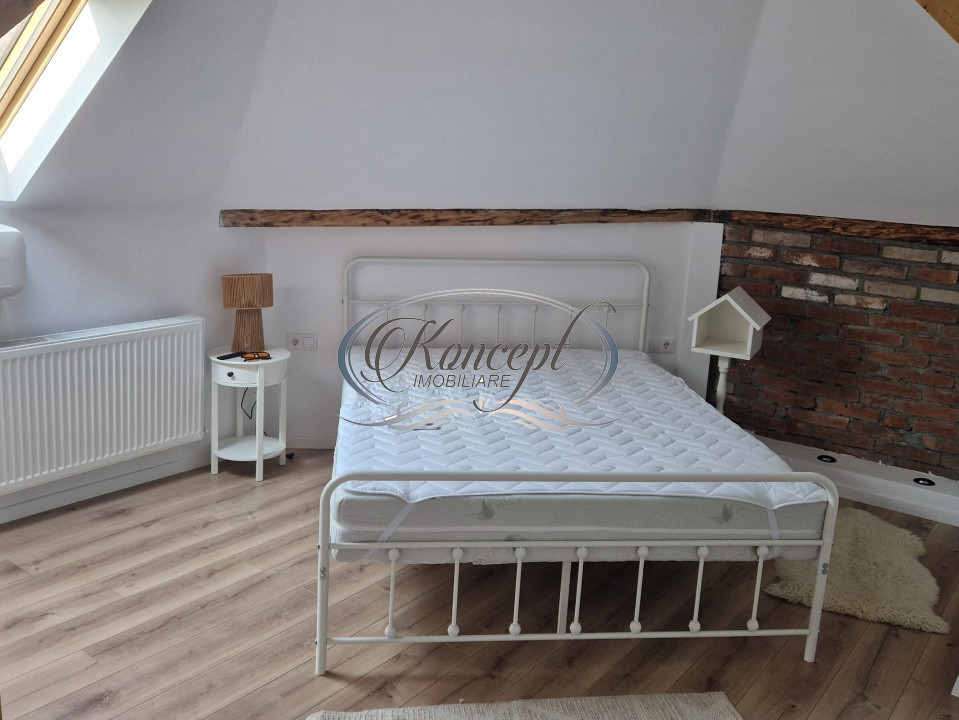 Apartament tip casa cu terasa si curte cu acces separat in Marasti