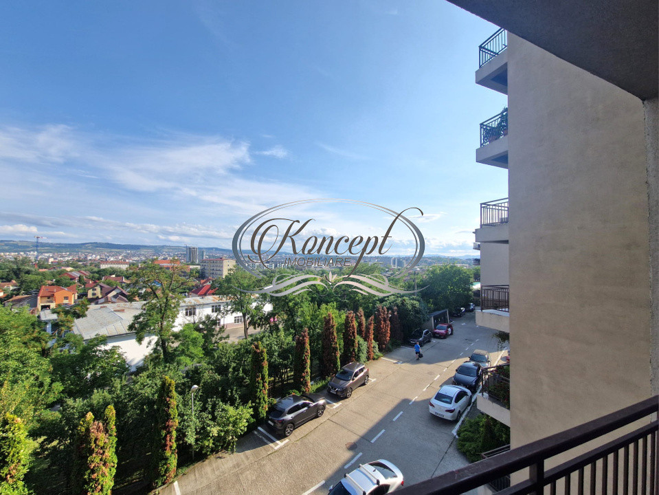 Apartament luminos cu balcon generos si panorama deosebita, in Dambul Rotund
