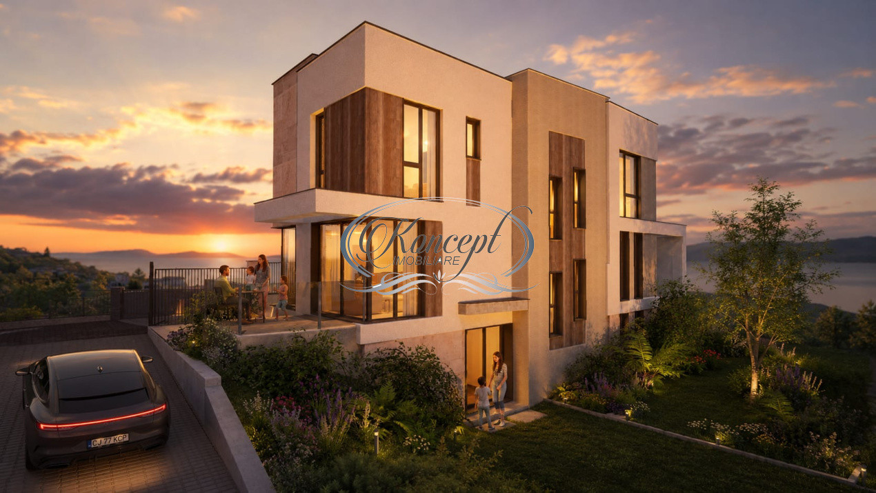 Casa premium cu panorama spectaculoasa in Andrei Muresanu