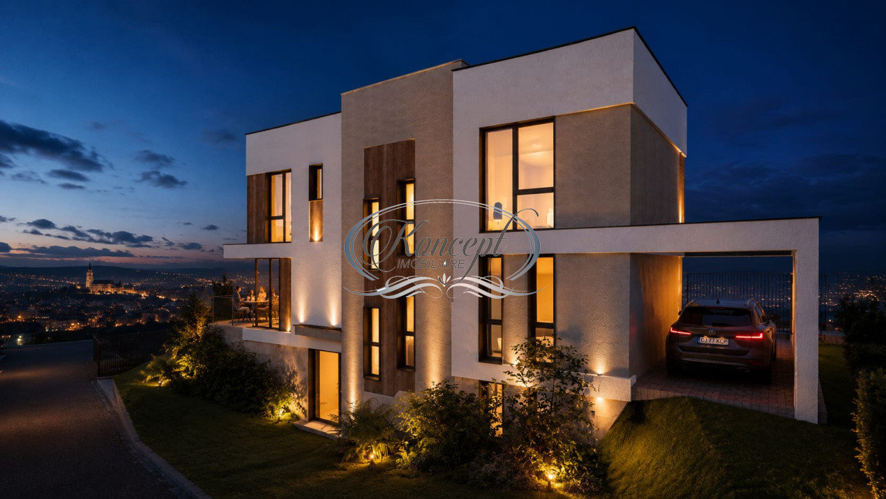 Casa premium cu panorama spectaculoasa in Andrei Muresanu