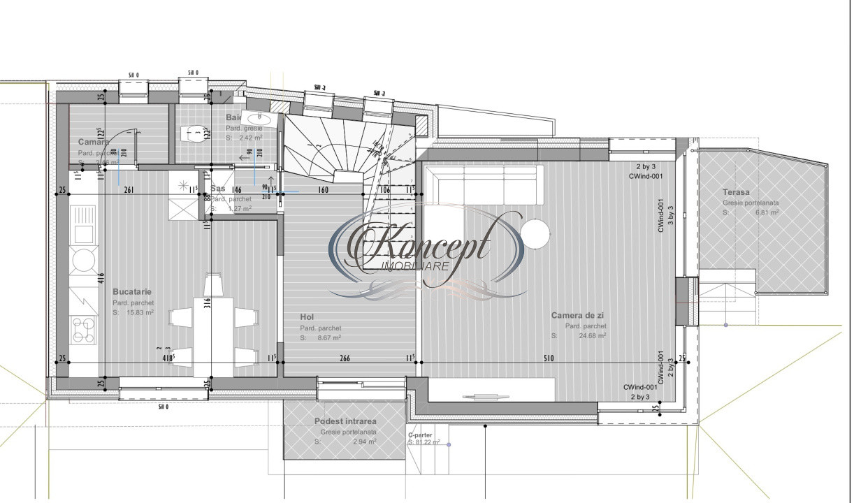 Casa premium cu panorama spectaculoasa in Andrei Muresanu