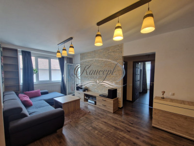 Apartament 3 camere mobilat, cu doua locuri de parcare in Andrei Muresanu