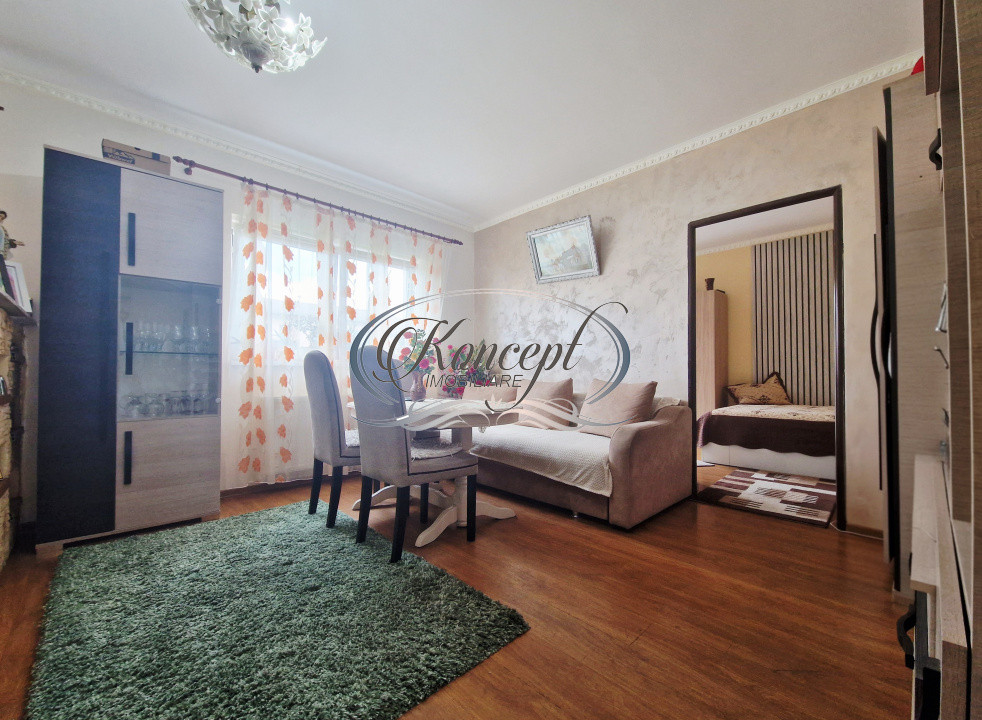 Apartament mobilat cu garaj, str. Cetatii, Floresti