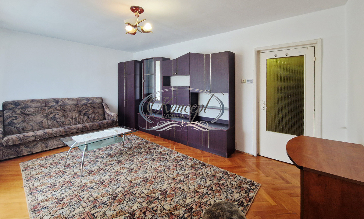 Zorilor, 3 camere decomandat, mobilat