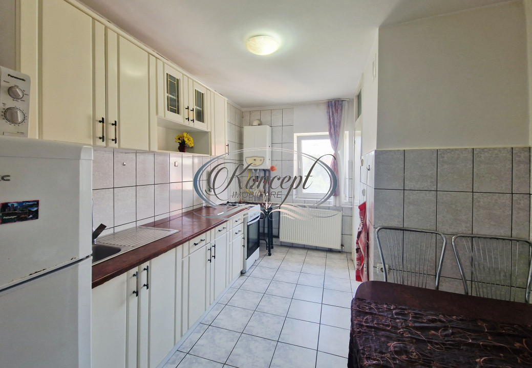 Zorilor, 3 camere decomandat, mobilat