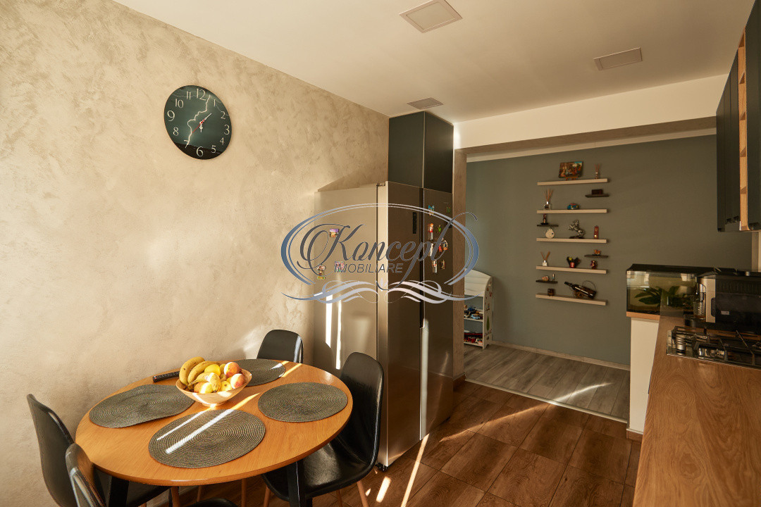 Casa in triplex, 120 mp utili, renovata total, Cuza Voda Floresti