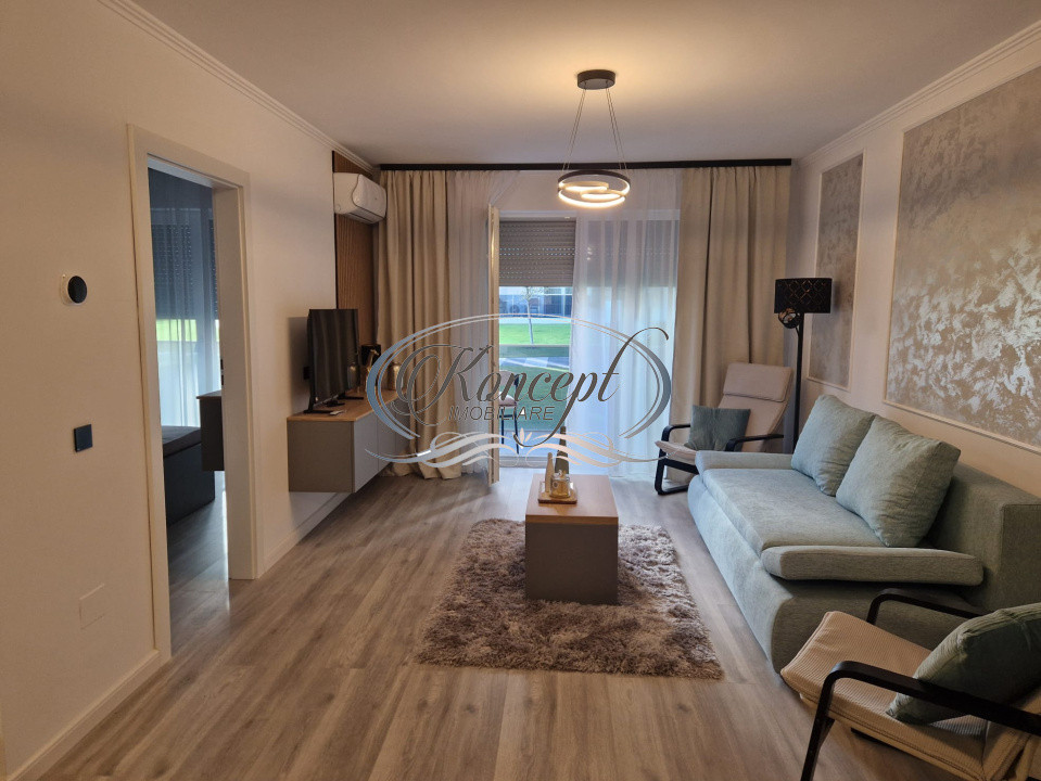 Apartament 2 camere, complet mobilat si utilat, balcon si parcare