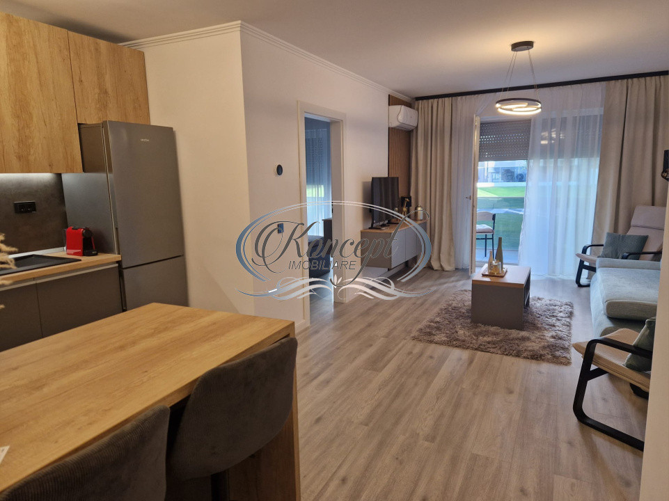 Apartament 2 camere, complet mobilat si utilat, balcon si parcare