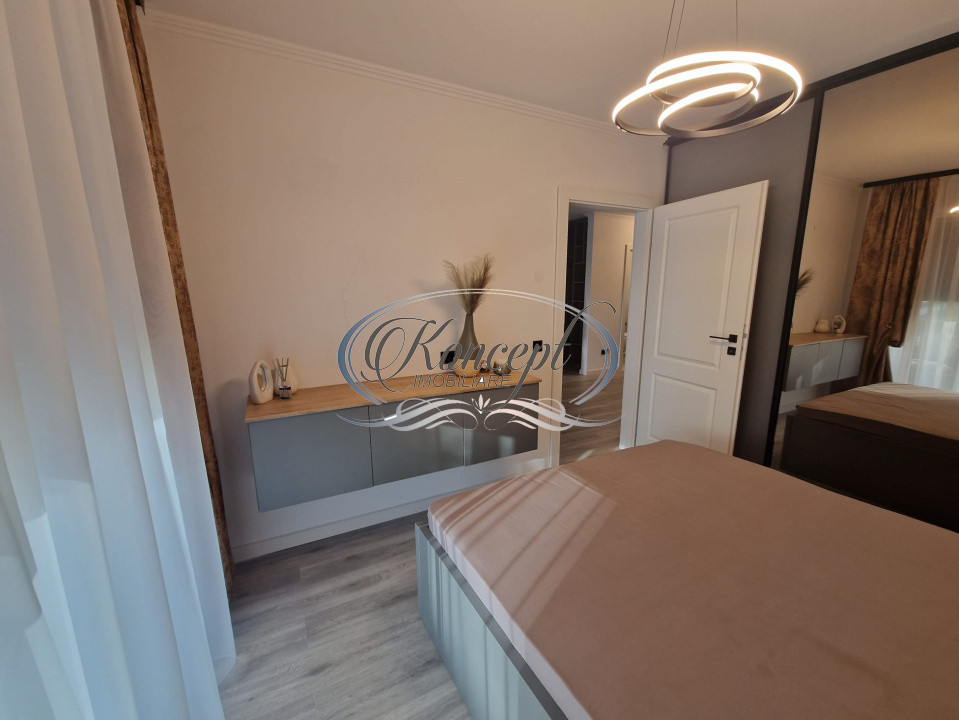 Apartament 2 camere, complet mobilat si utilat, balcon si parcare