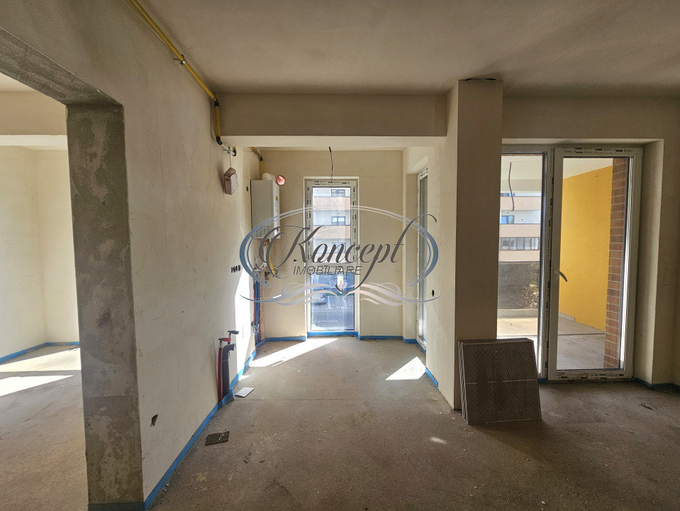 Apartament 2 camere, bloc nou in Floresti