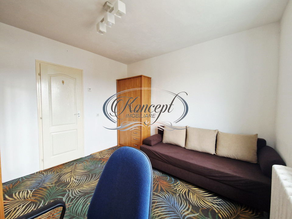 2 camere mobilat, zona Badea Cartan