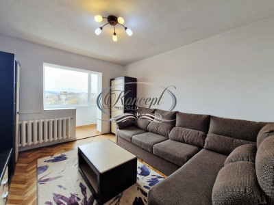2 camere mobilat, zona Badea Cartan