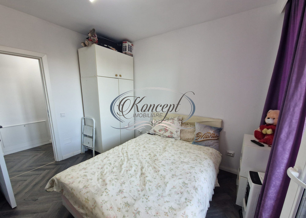 Apartament 3 camere, mobilat si utilat, bloc nou in Apahida