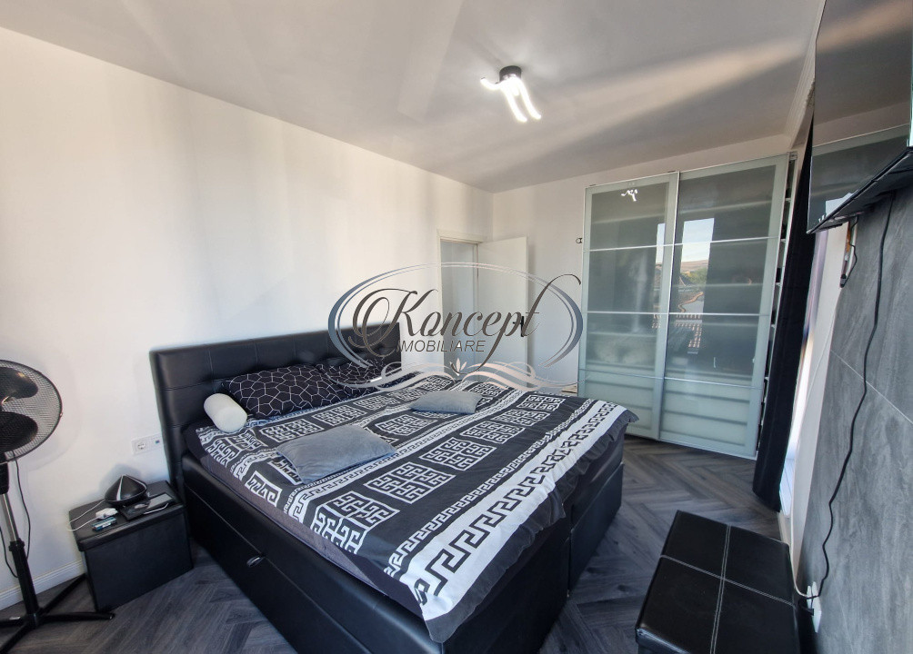 Apartament 3 camere, mobilat si utilat, bloc nou in Apahida