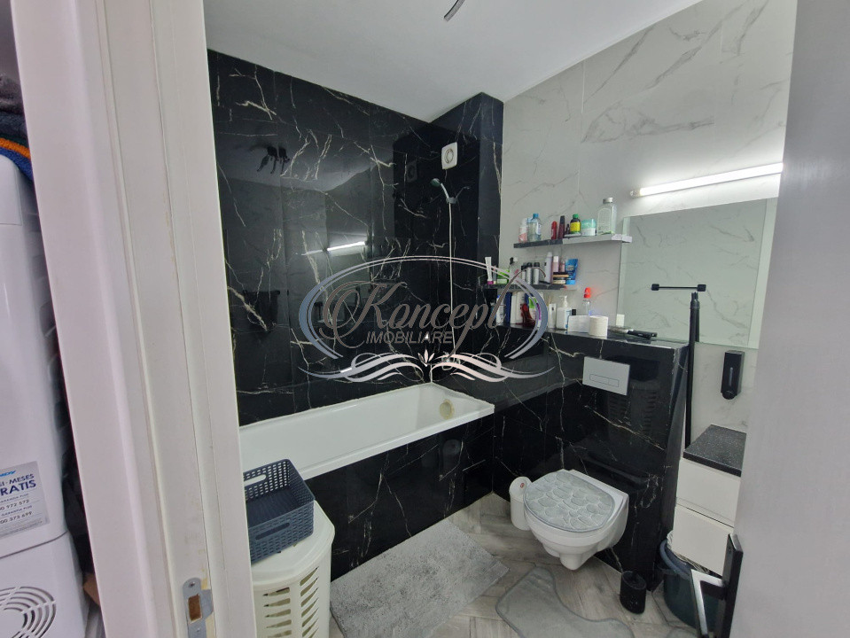 Apartament 3 camere, mobilat si utilat, bloc nou in Apahida