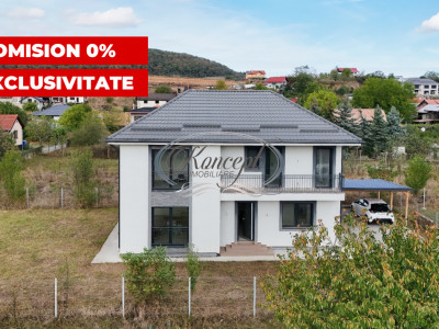 Casa individuala 4 camere, teren 650 mp, Gilau