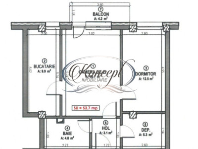Apartament cu 2 camere si dressing, bloc nou, cu loc de parcare, Floresti