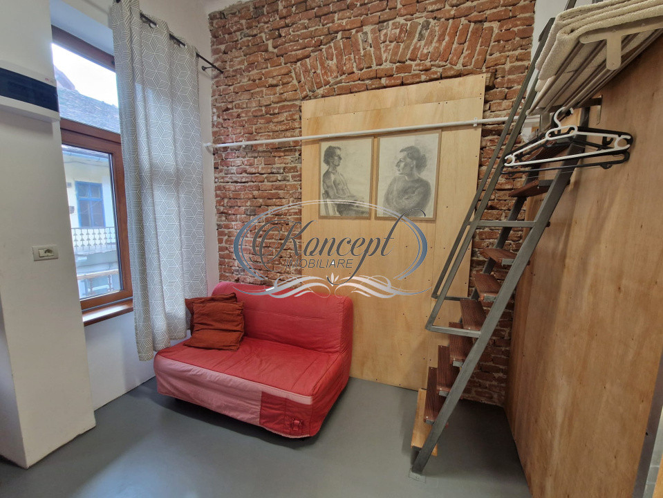 Centru, apartament cu 1 camera de vanzare, autorizat pentru regim hotelier
