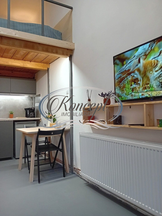 Centru, apartament cu 1 camera de vanzare, autorizat pentru regim hotelier