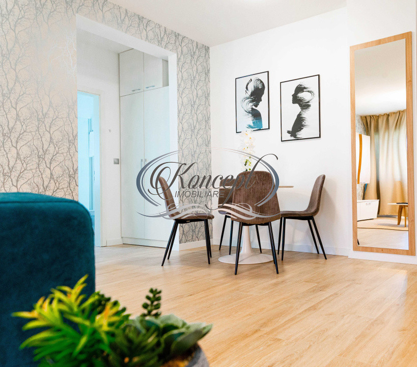 Apartament modern cu 2 camere, zona Parcul Feroviarilor