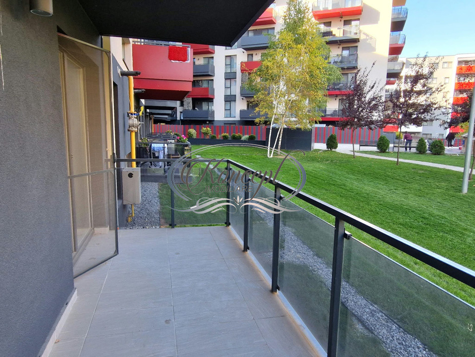 Apartament cu o camera si terasa, Iris