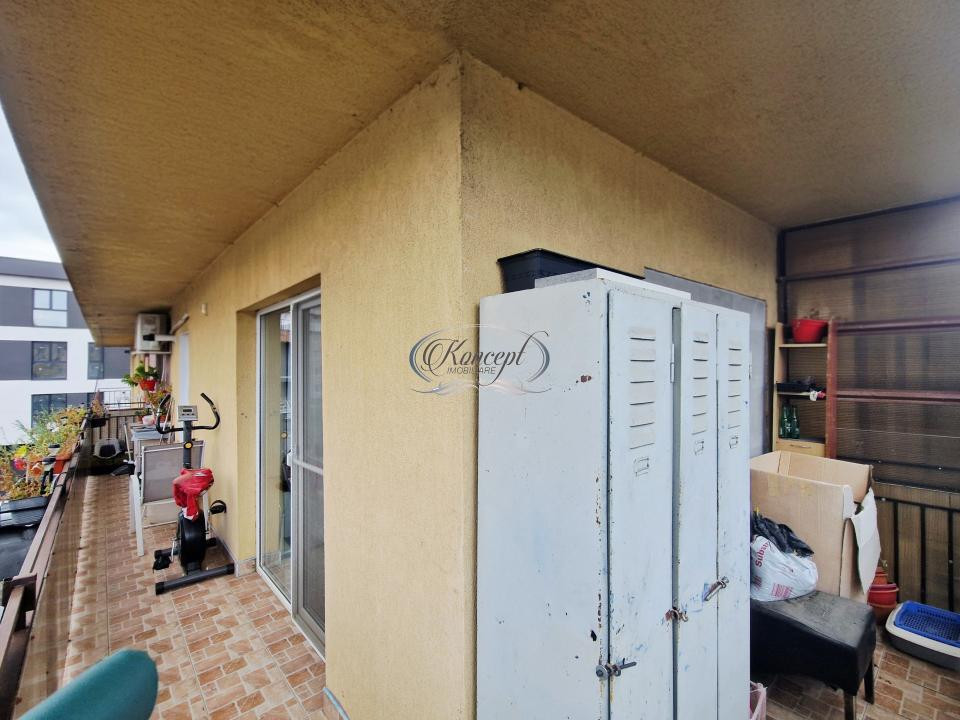 Apartament decomandat, 57 mp utili, Floresti