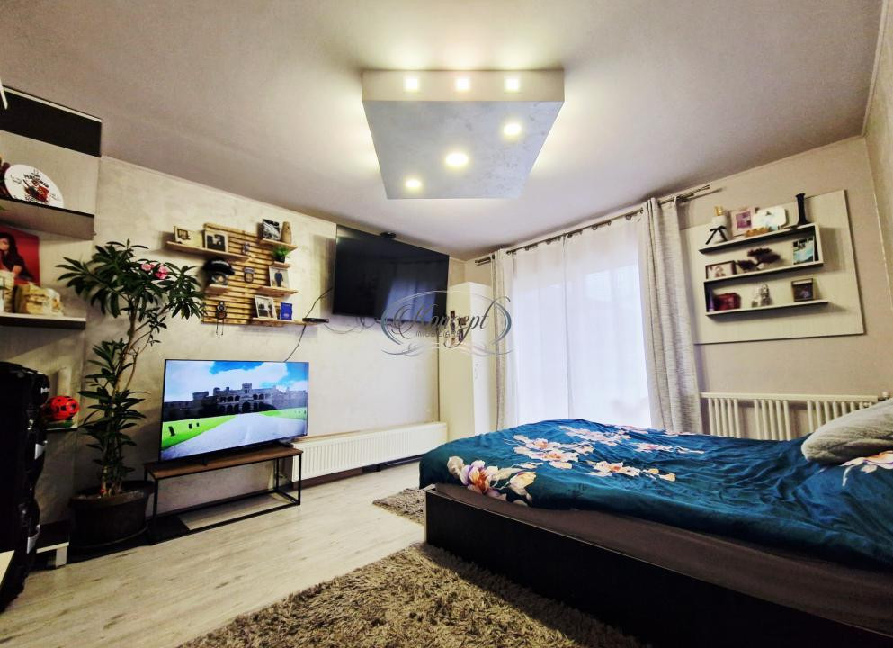 Apartament decomandat, 57 mp utili, Floresti