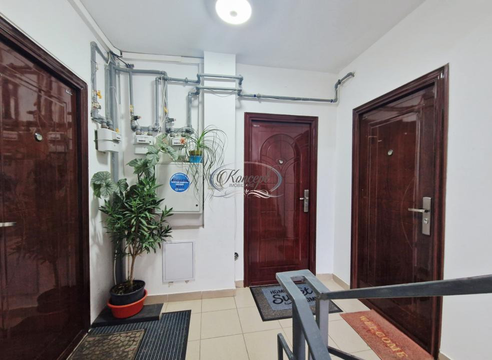 Apartament decomandat, 57 mp utili, Floresti