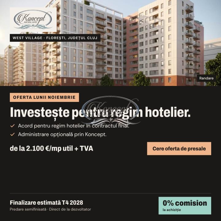 Zona VIVO, investitii in apartamente cu 2 si 3 camere