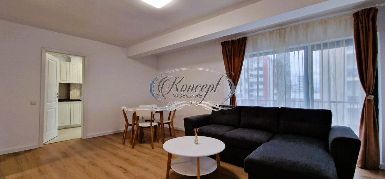 Apartament nou cu terasa generoasa si parcare, zona Vivo