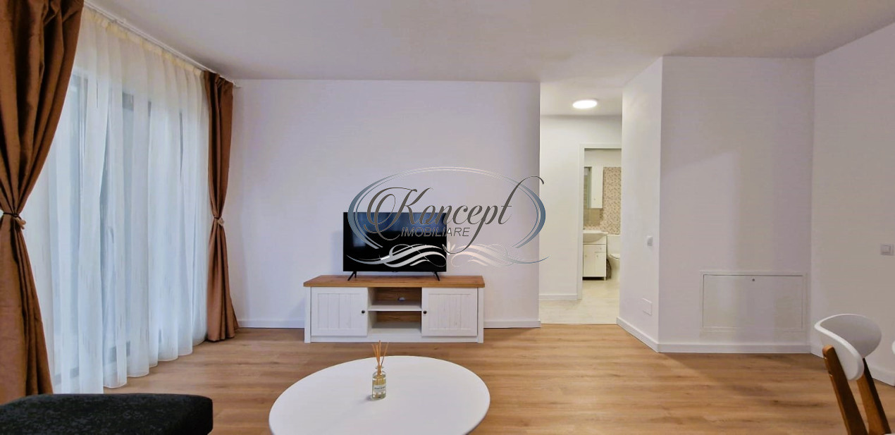 Apartament nou cu terasa generoasa si parcare, zona Vivo