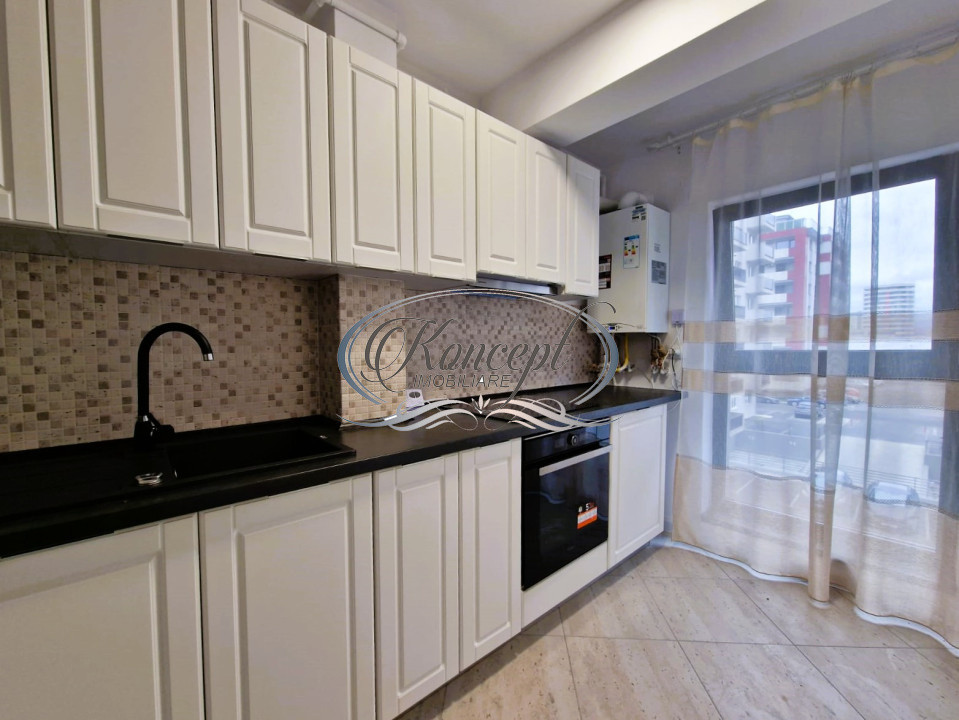 Apartament nou cu terasa generoasa si parcare, zona Vivo