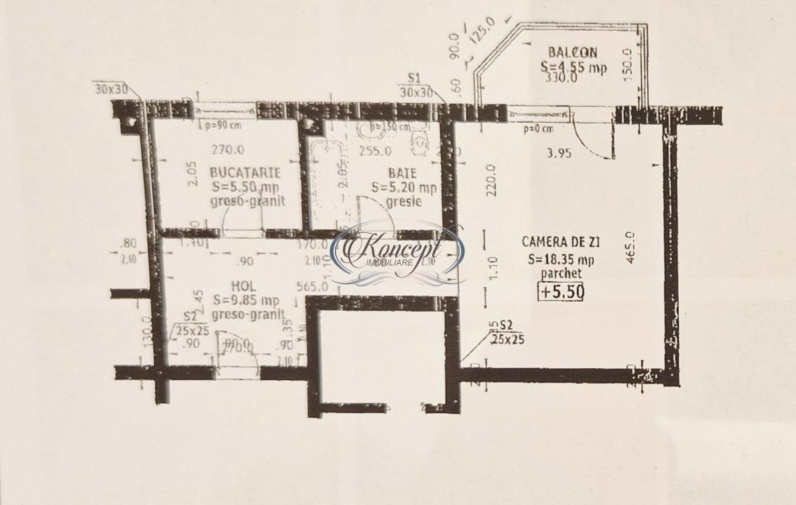 Apartament mobilat modern si utilat in Floresti