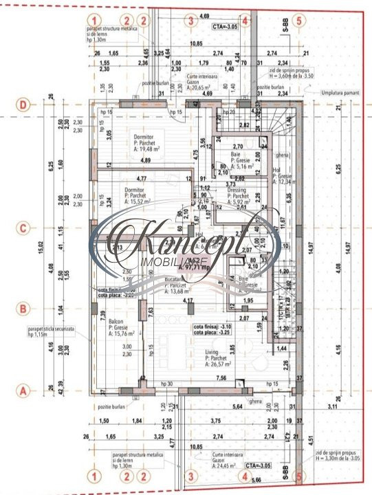 Apartament unicat in zona exclusivista cu view superb