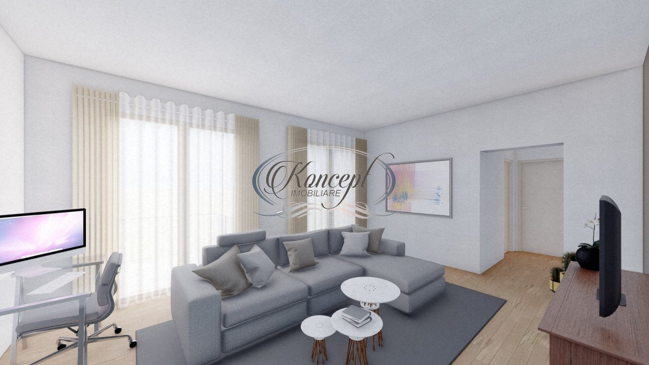 Apartament finisat in ansamblu privat in Gilau
