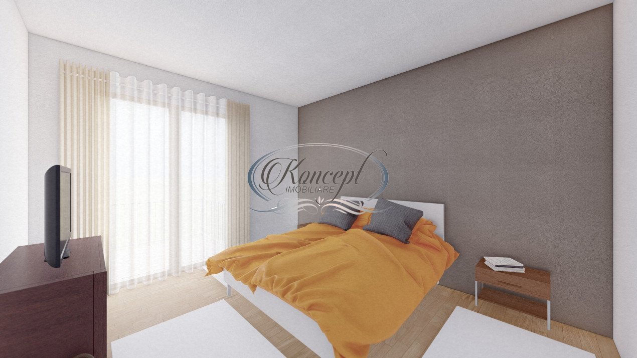 Apartament finisat in ansamblu privat in Gilau